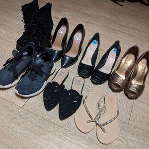 Size 6/6.5 Shoe Bundle - seven pairs!